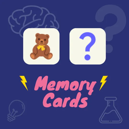 Memory Cards Game Game